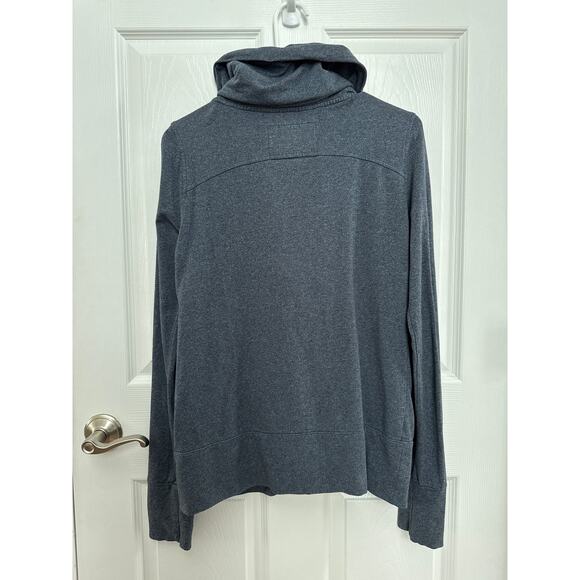 Brooklyn Industries funnel neck diagonal closing jacket navy medium - Picture 5 of 16